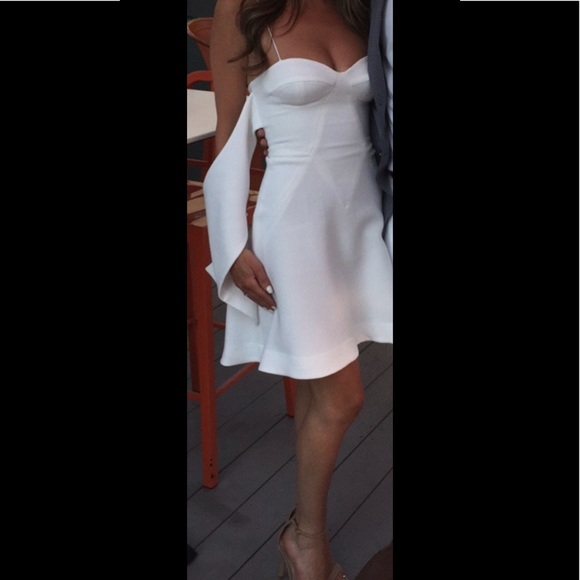 N/Nicholas Flounce Mini Dress - Picture 6 of 7